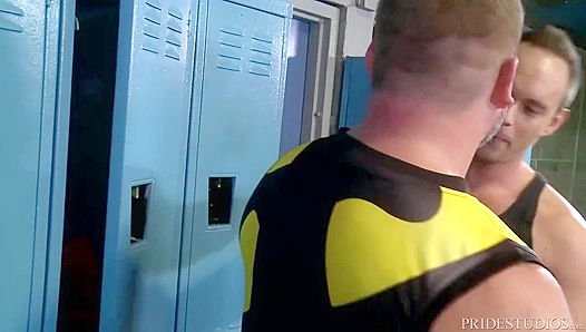 Steamy Lockdown Lust: Devin Adams Colby Jansen Bareback in the Gym