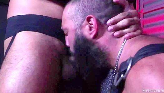 Rough Bear Threesome: Rikk York and Alex Tikas Wrestle Over 30-Year-Old Hunk