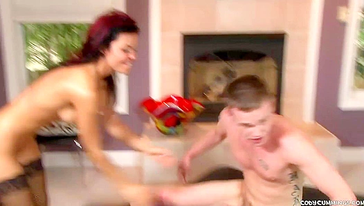 Double Delight: Cody Cummings Feasts On Joeys Hard Meat with Rubi Knox - 18+