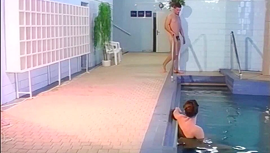 Steamy Poolside Flirting Ignites Alan and Pavols Passion as They Dive into Naughty Fun