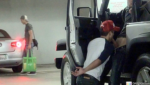 Bryce Stars Insatiable Thirst for Cock Leads to Naughty Roadside Blowjobs – GayXXX